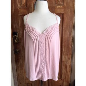 Lane Bryant pink camisole